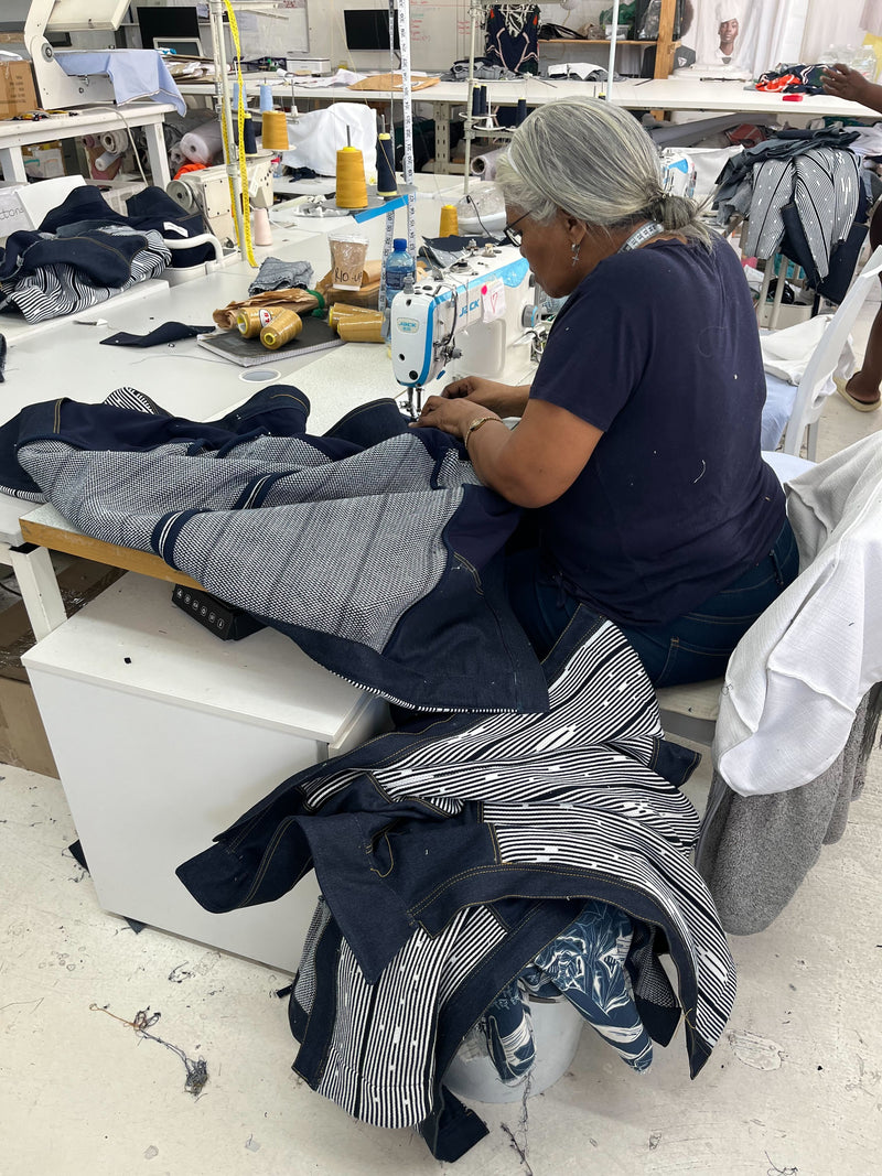 Khitwa - Denim & Knit Jacket