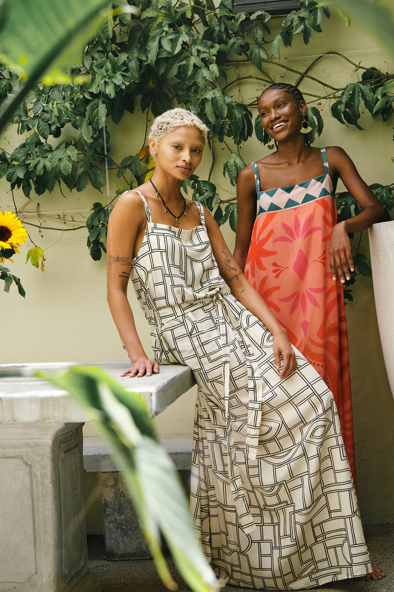 Aziza Dress - Kuba Mille Collines Aziza Dress - Kuba Mille Collines