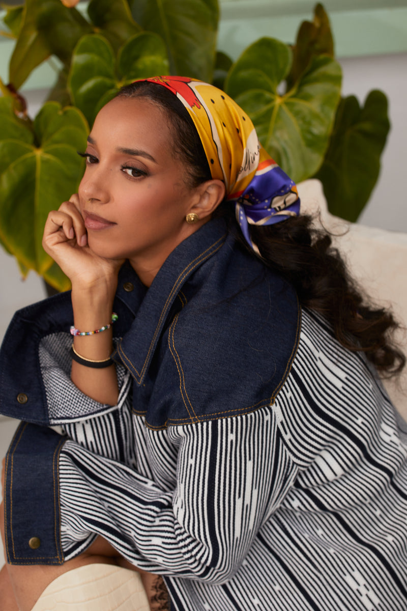 Khitwa - Denim & Knit Jacket - Preorder June 2026